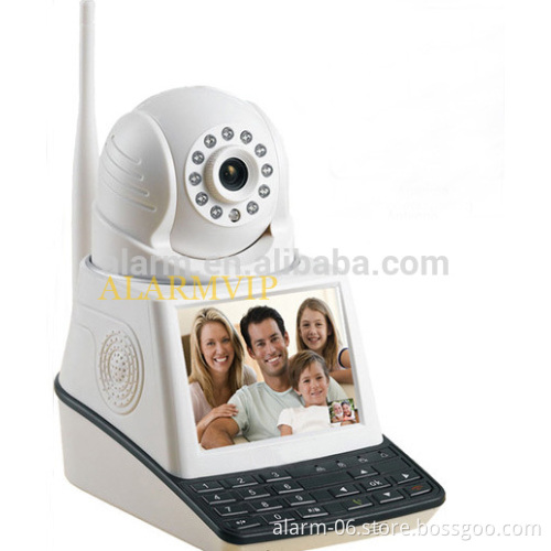 video wifi network ADSL burglar alarm system with APP